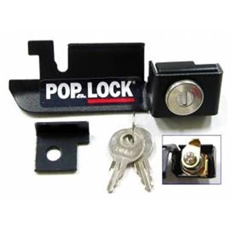 BARBERELLA Pop & Lock POPPL2310 Tail Gate Lock with Plastic Handle; Balck POPPL2310